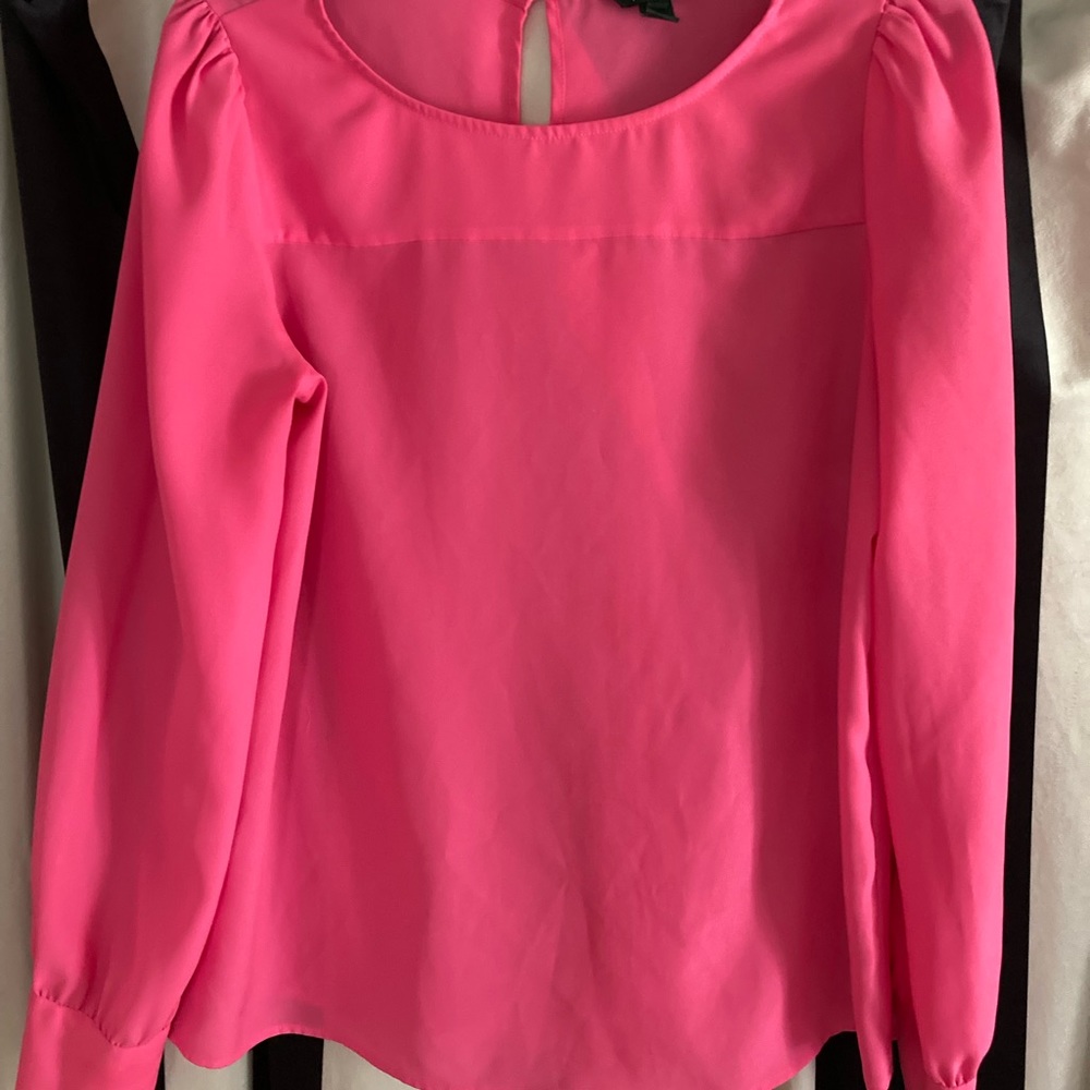 J Crew long-sleeved blouse
